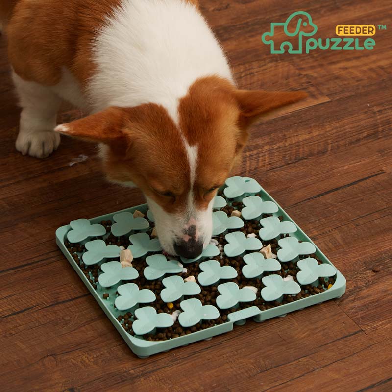 PuzzleFeeder™ Feed with Nature Slow Feeder & Lick Mat - CreatureLand