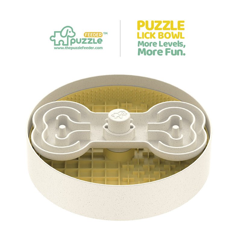 PuzzleFeeder™ Puzzle Lick Bowl For Large Dogs - CreatureLand