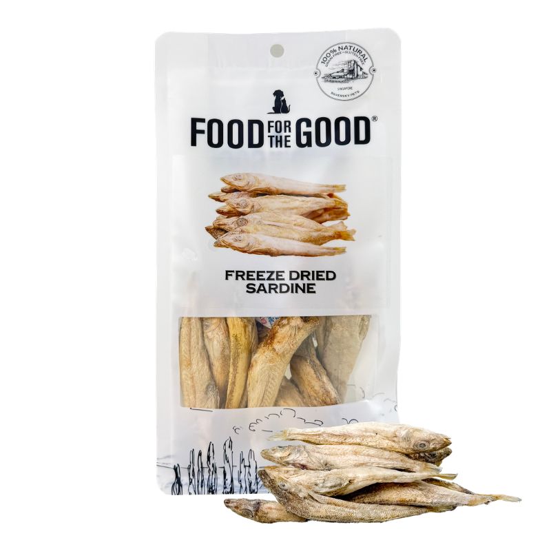 Freeze Dried Sardine Treats For Dog & Cat (50g)