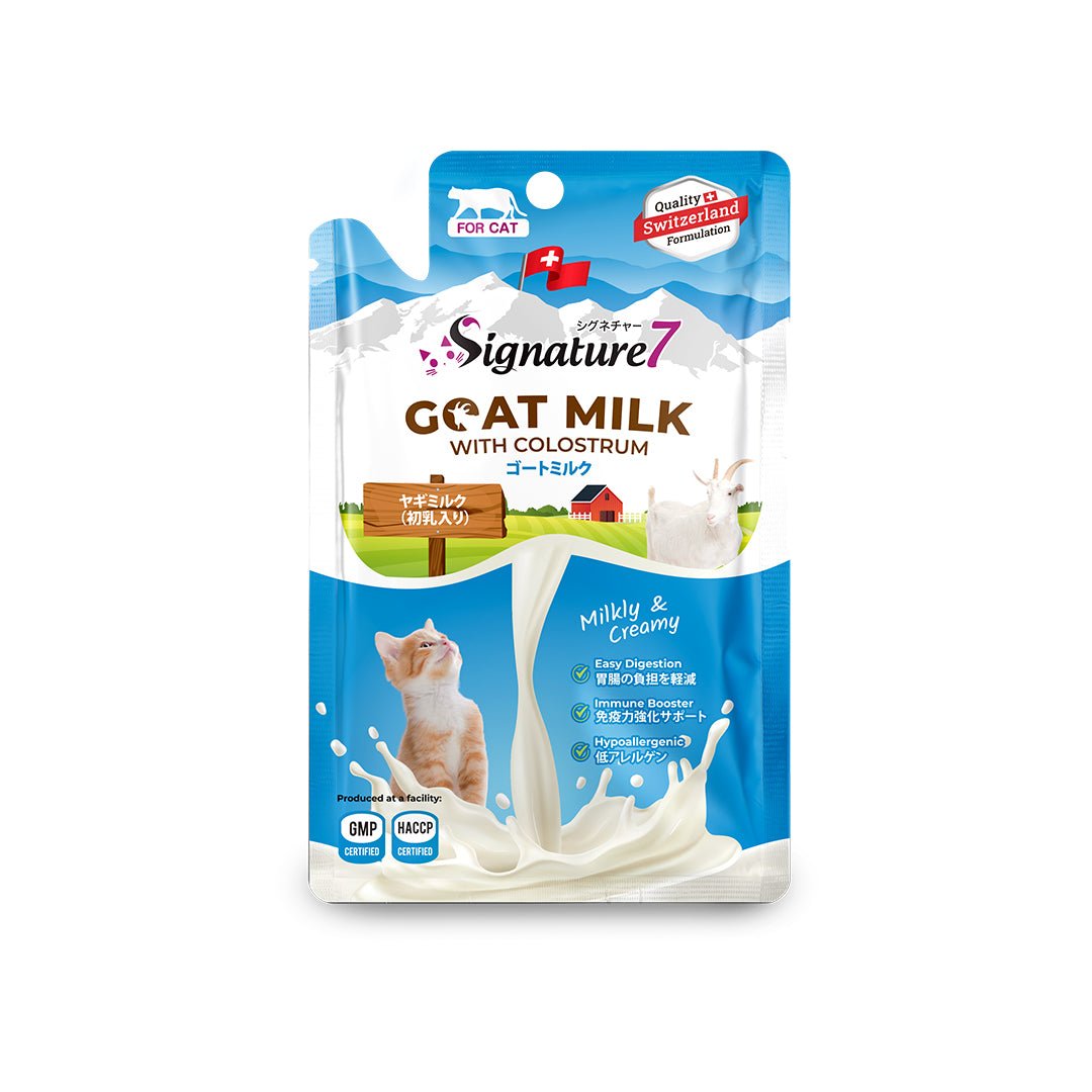 Signature7 Goat Milk with Colostrum For Cats (70g) - CreatureLand