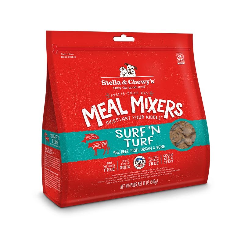 Stella & Chewy's Freeze - Dried Meal Mixers | Surf 'N Turf (2 Sizes) - CreatureLand