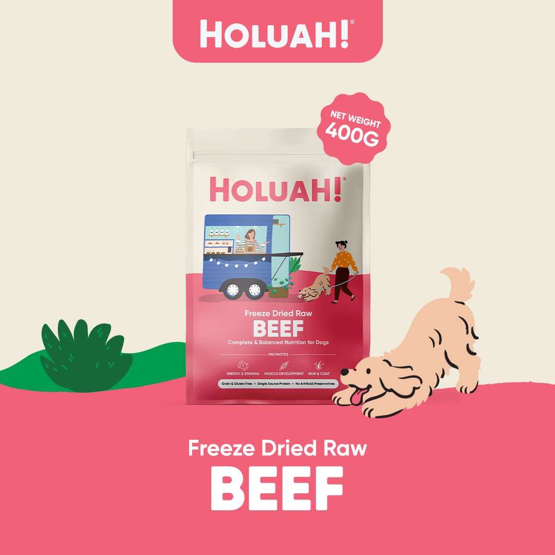 Save Extra 5% Off | Holuah! Freeze Dried Dog Food Bundle