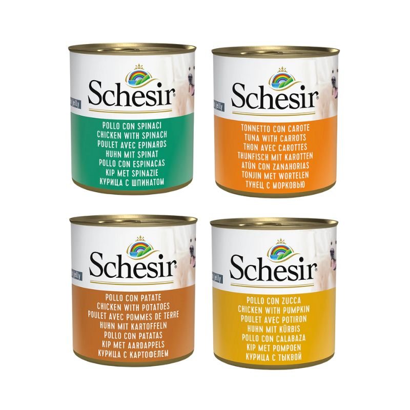 Mix & Match | $4.70 Each Schesir Canned Dog Food