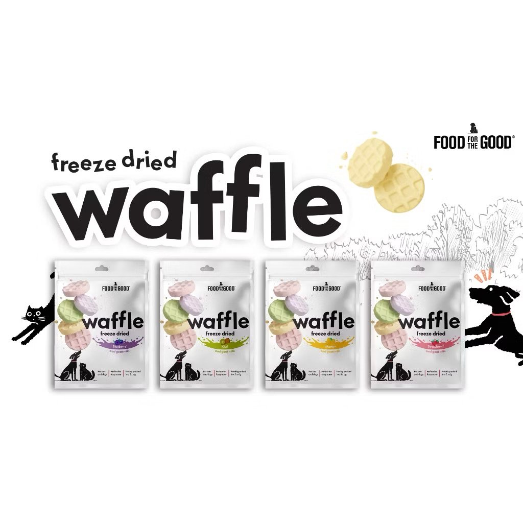 Save Extra 5% Off | Food For The Good Freeze Dried Waffle Treats Bundle
