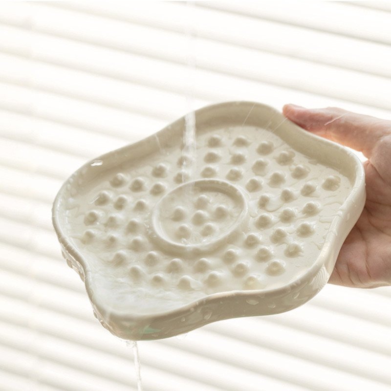 Little Bloom Slow Feeder Set [ Bowl + Stand ]
