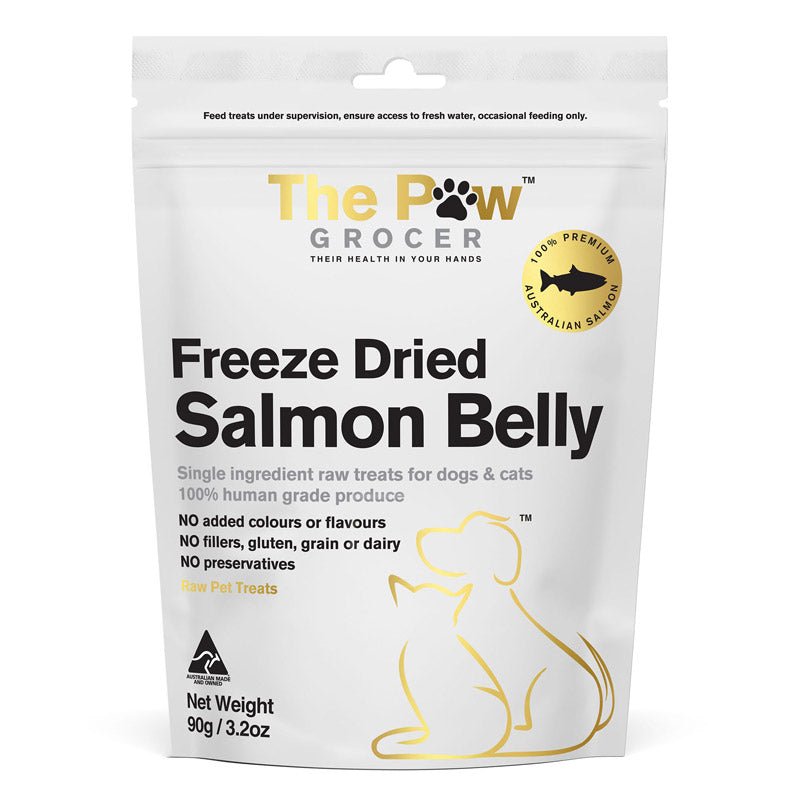 The Paw Grocer White Label | Salmon Belly Cat & Dog Treats (90g) - CreatureLand