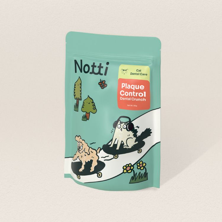 Notti Cat Plaque Control Dental Crunch (80g)