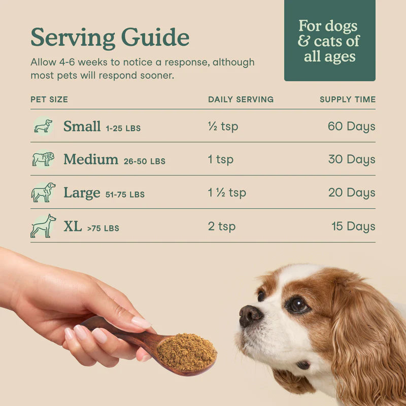 Whole Food Multivitamin Topper For Dogs and Cats