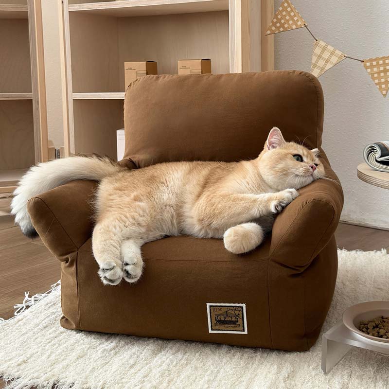 Toocat Classic Sofa Pet Bed (3 Colours) - CreatureLand