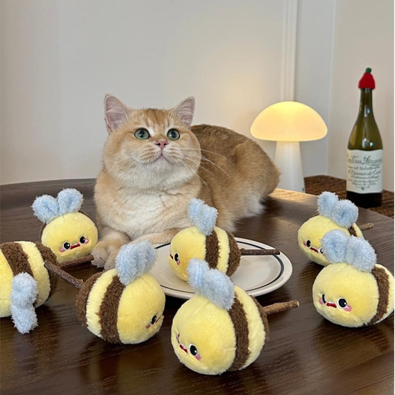 Toocat Honey Bee Matatabi Cat Toy - CreatureLand