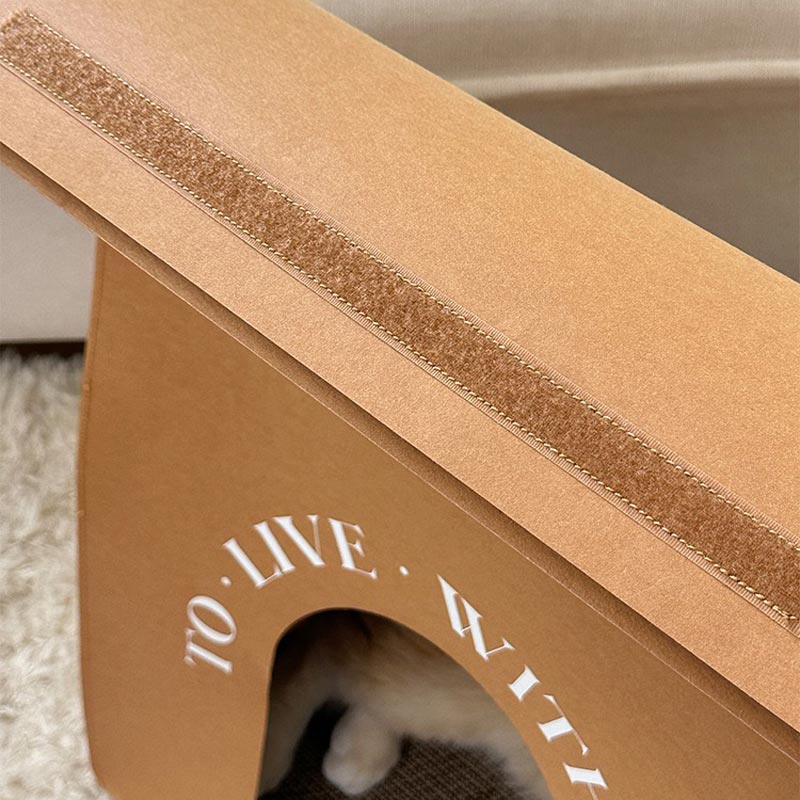 Toocat Kraft Paper Bag Cat Nest (2 Colours) - CreatureLand