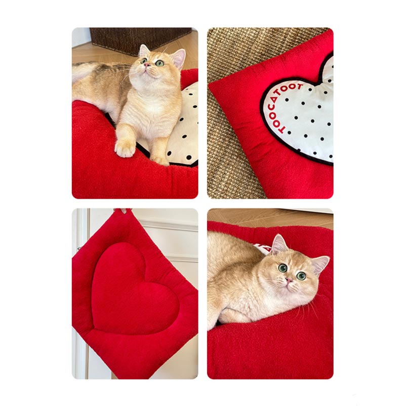 Toocat Love Heart Cushion Mat - CreatureLand