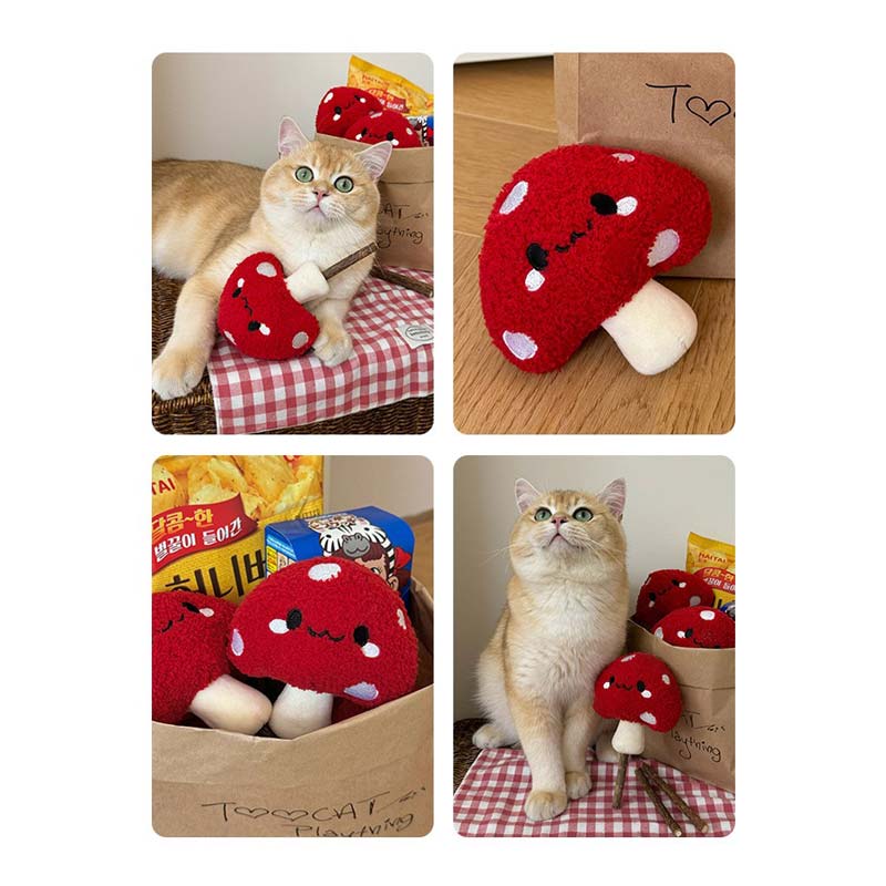 Toocat Mushroom Matatabi Cat Toy - CreatureLand