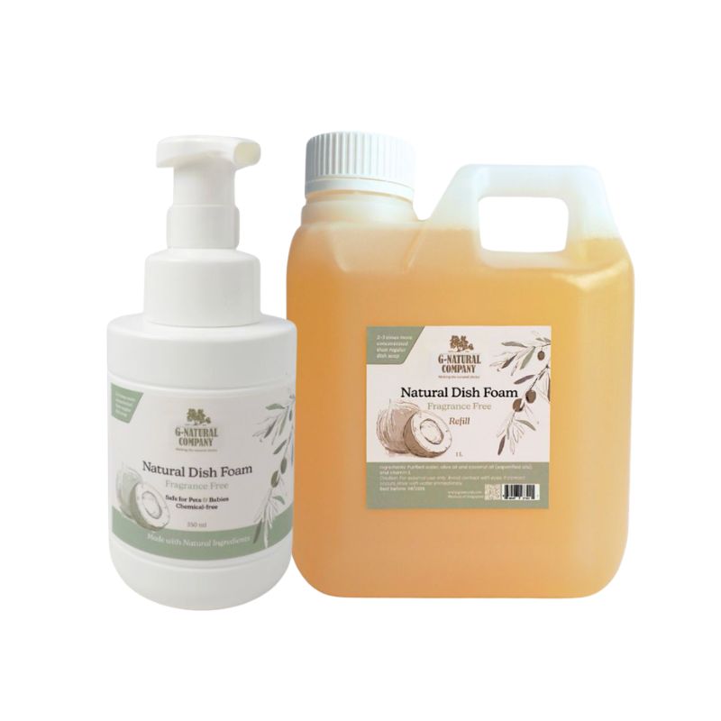 Pet-Safe Dish Foam & Refill (Unscented)