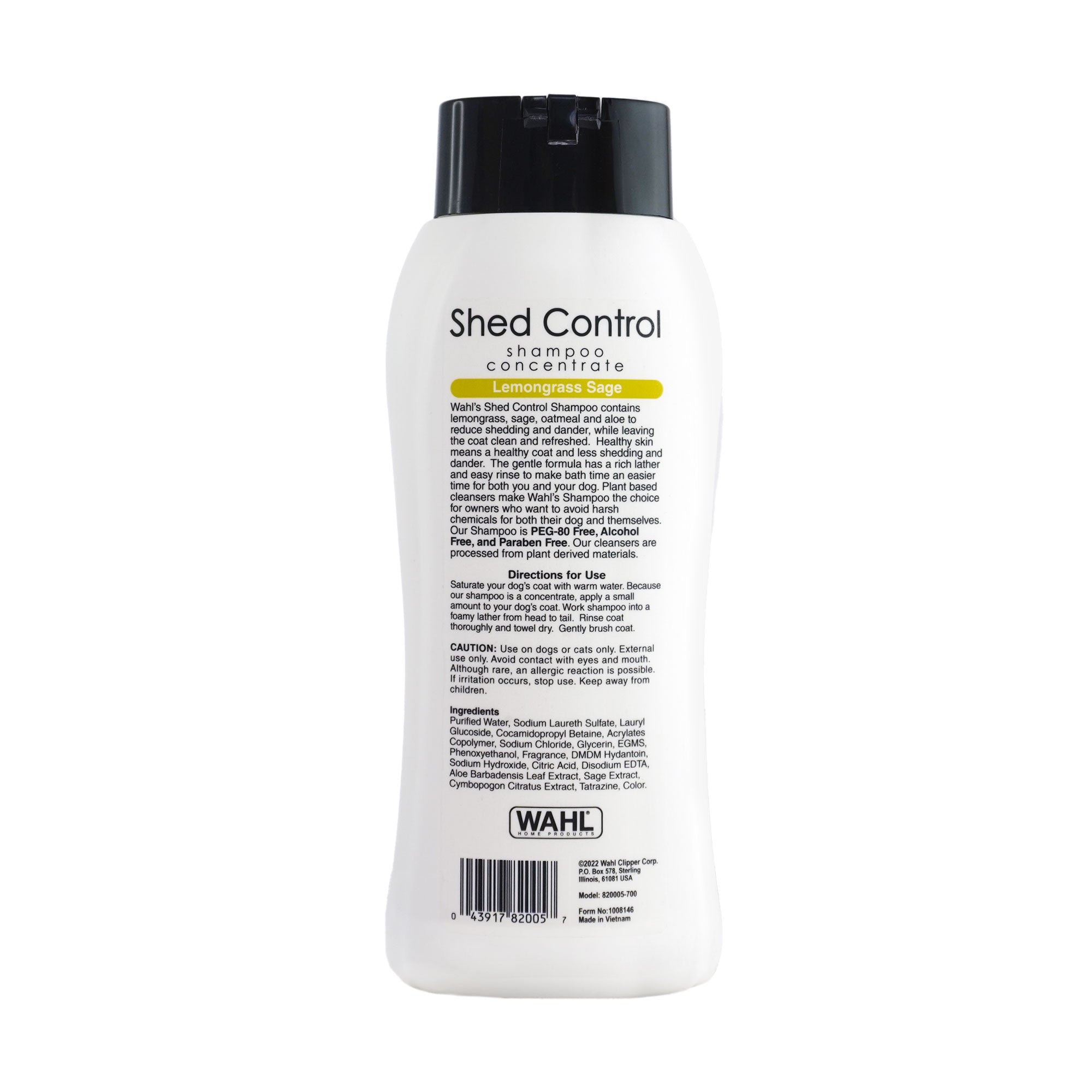 WAHL Dog Shed Control Shampoo - CreatureLand