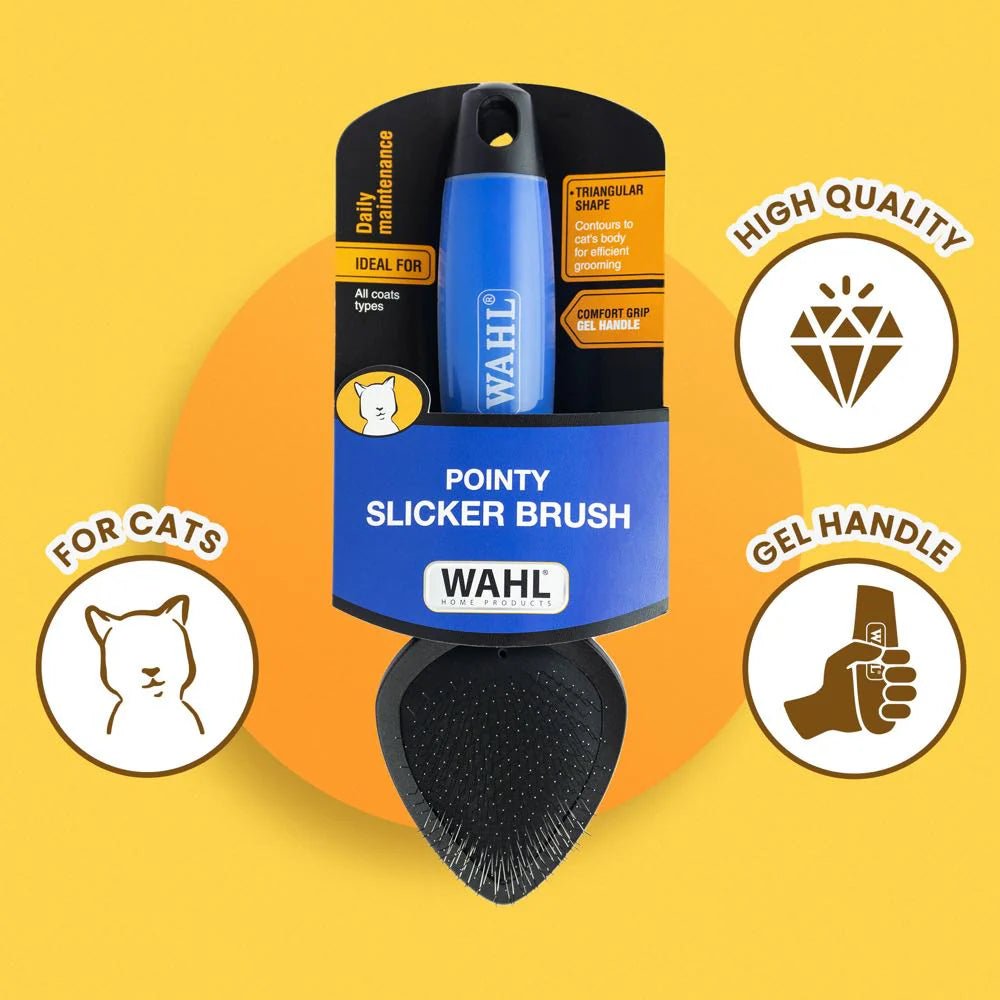 WAHL Pointed Slicker Brush For Cats - CreatureLand