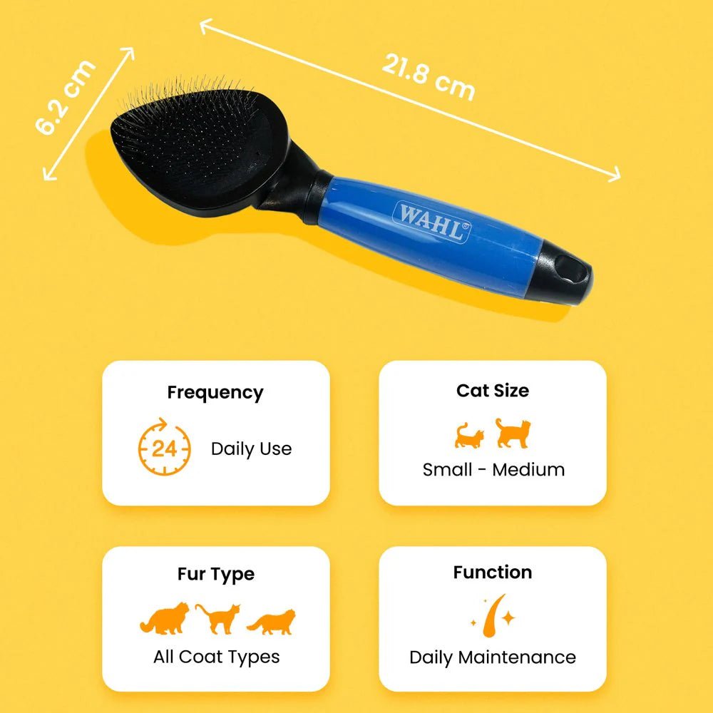 WAHL Pointed Slicker Brush For Cats - CreatureLand