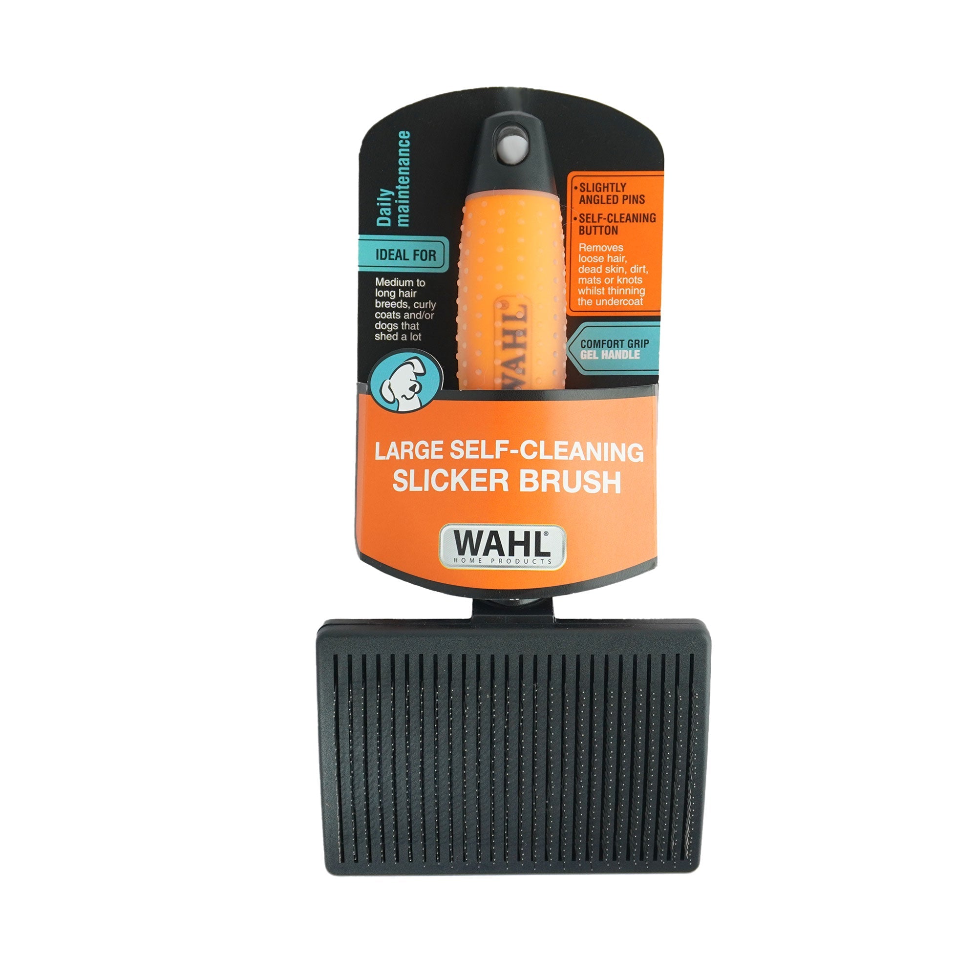 WAHL Self Cleaning Slicker Brush For Dogs (2 Sizes) - CreatureLand