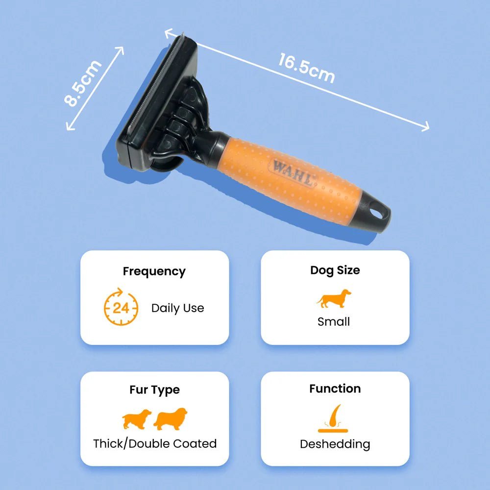 WAHL Under Coat De - Shedder Brush For Dogs (Small) - CreatureLand