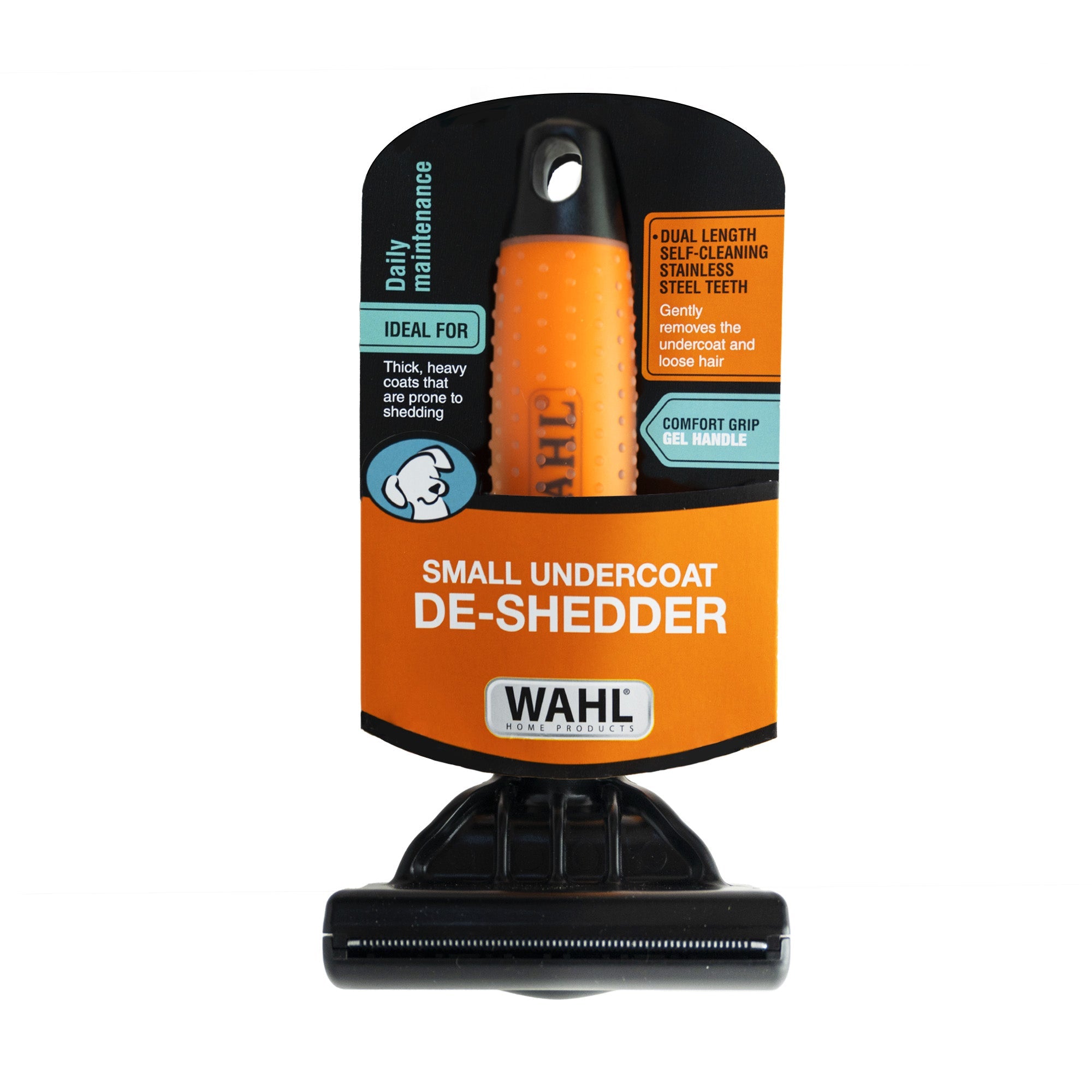 WAHL Under Coat De - Shedder Brush For Dogs (Small) - CreatureLand