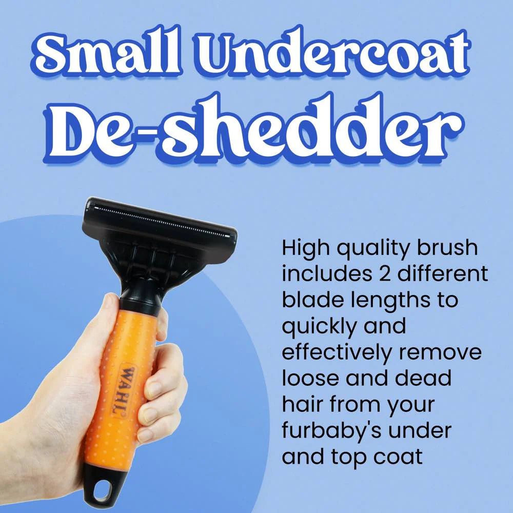 WAHL Under Coat De - Shedder Brush For Dogs (Small) - CreatureLand