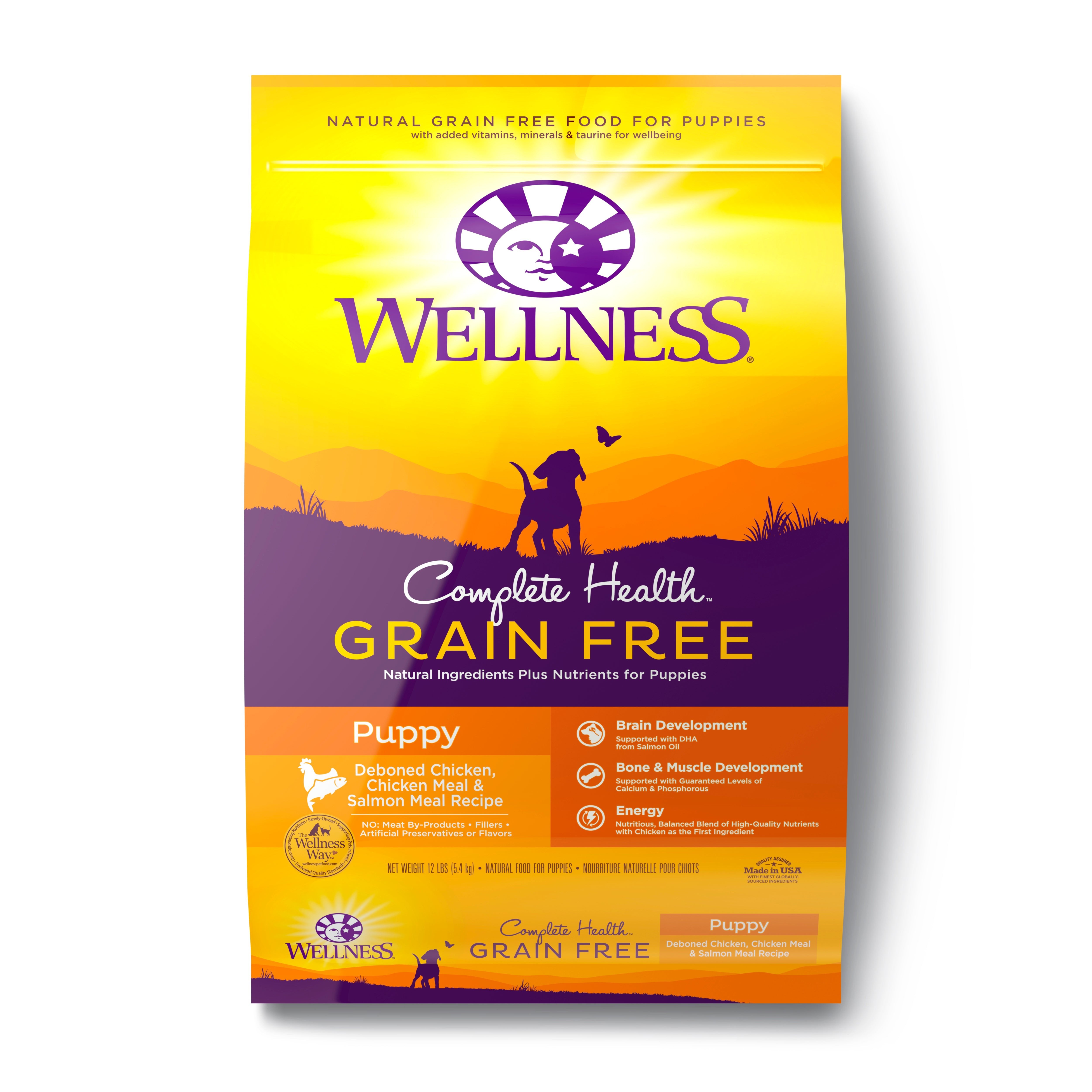 Wellness Complete Health Grain Free Puppy Dry Dog Food - CreatureLand