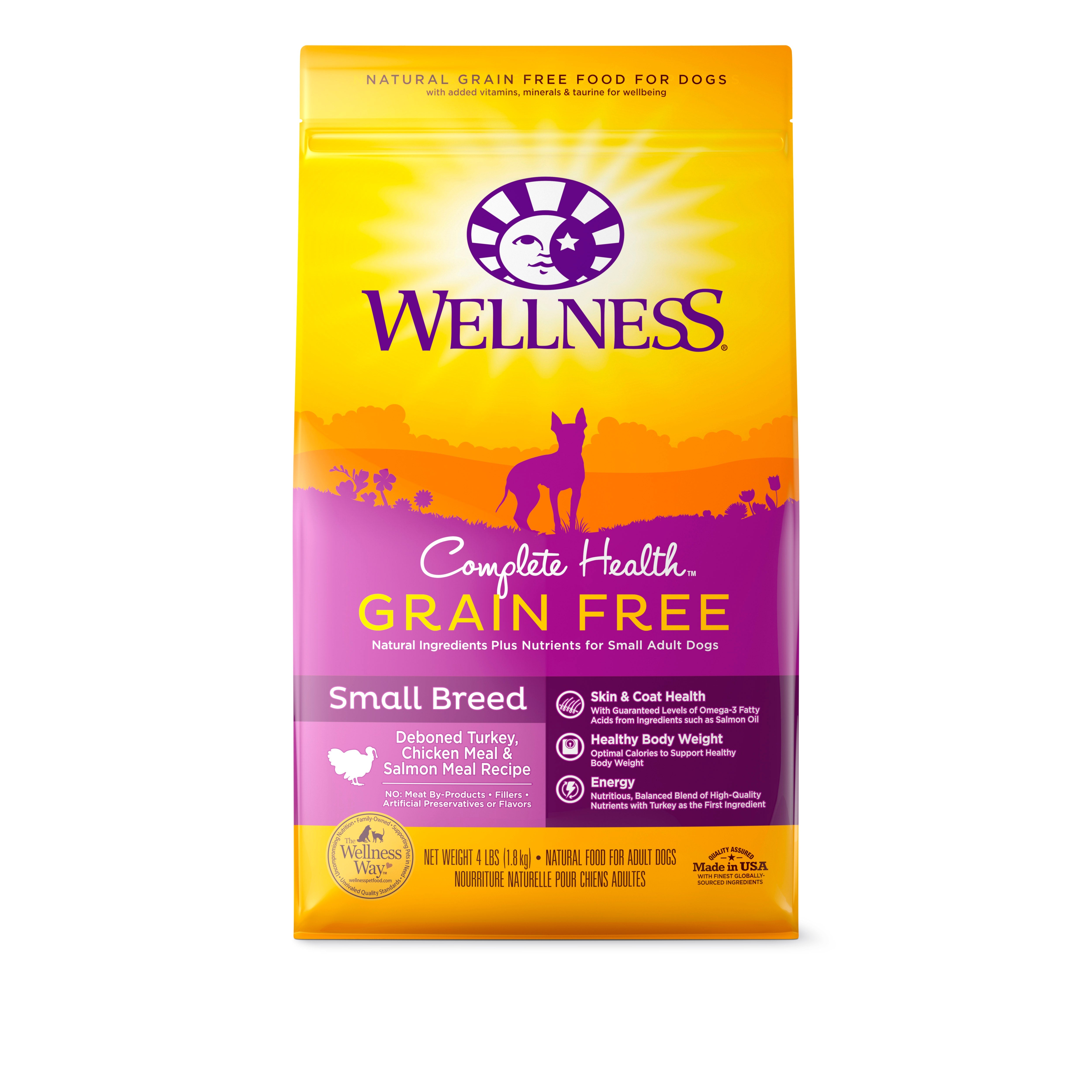 Wellness Complete Health Grain Free Small Breed Adult Dry Dog Food - CreatureLand