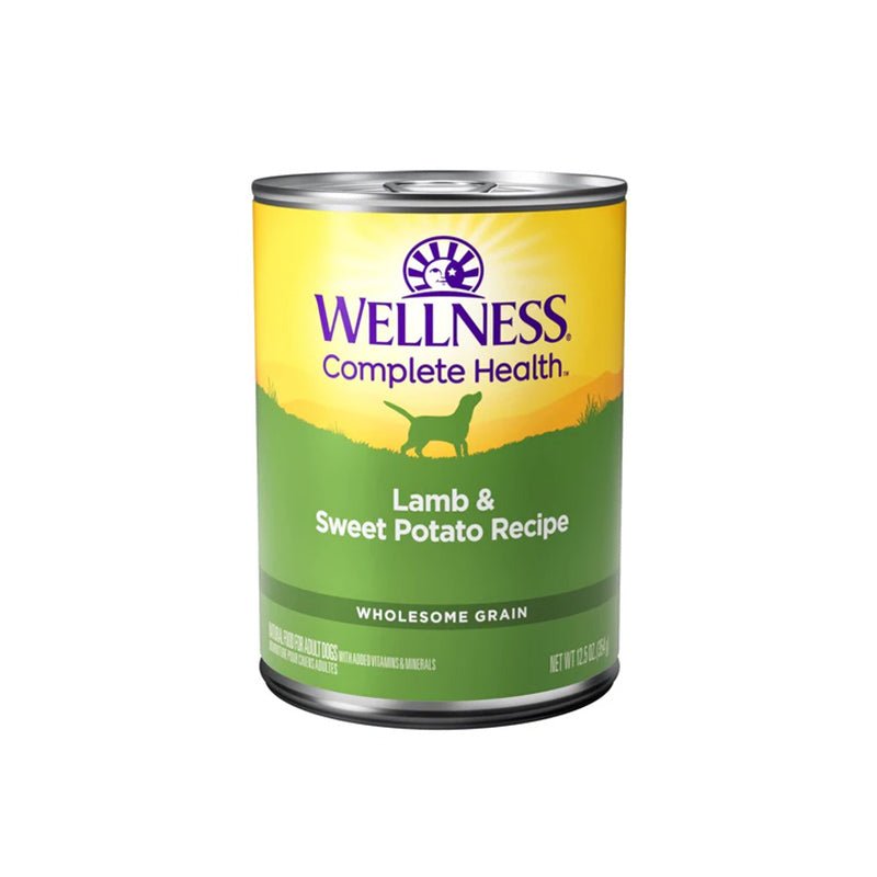 Wellness Complete Health Paté | Lamb & Sweet Potato Wet Dog Food (354g) - CreatureLand