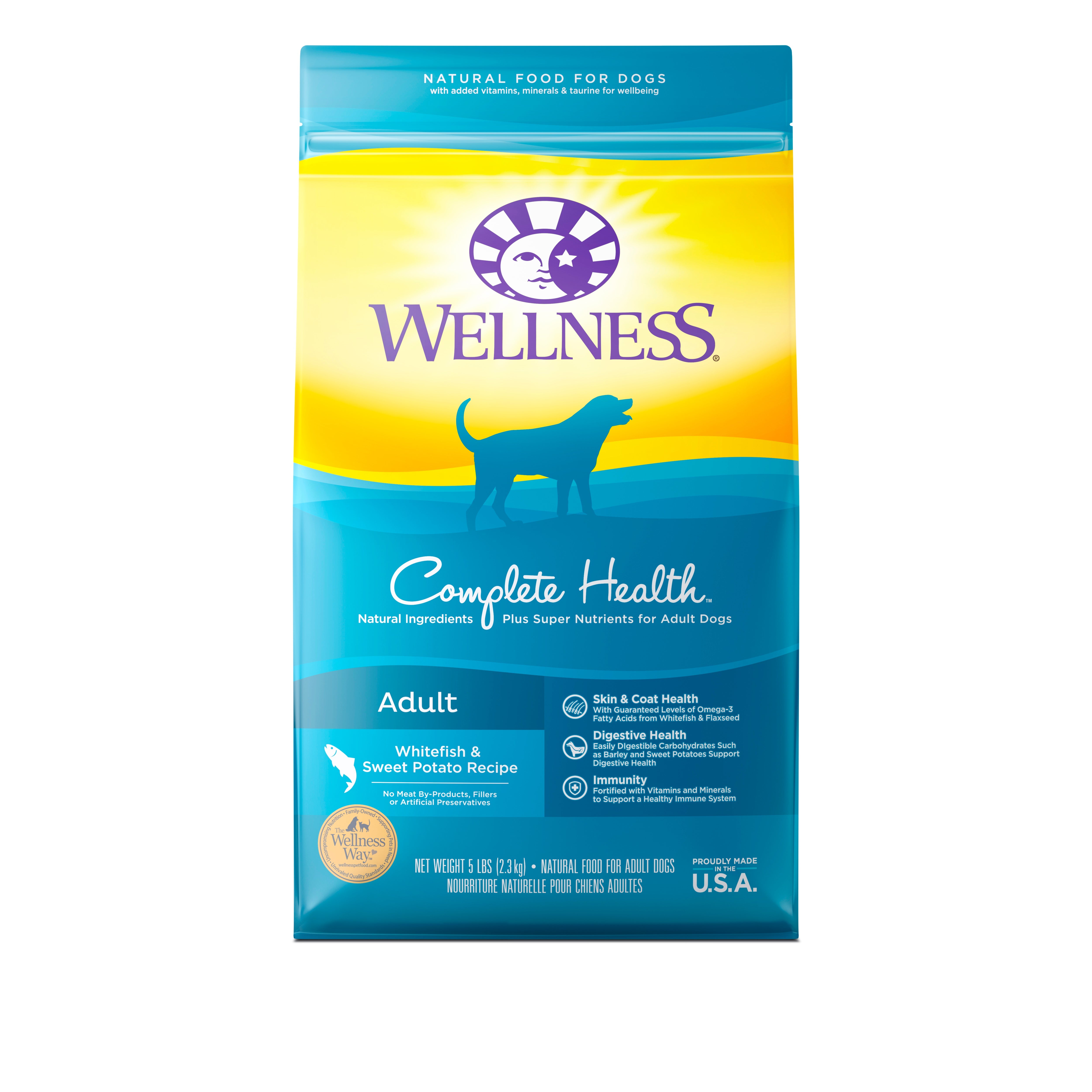 Wellness Complete Health Whitefish & Sweet Potato Adult Dry Dog Food - CreatureLand