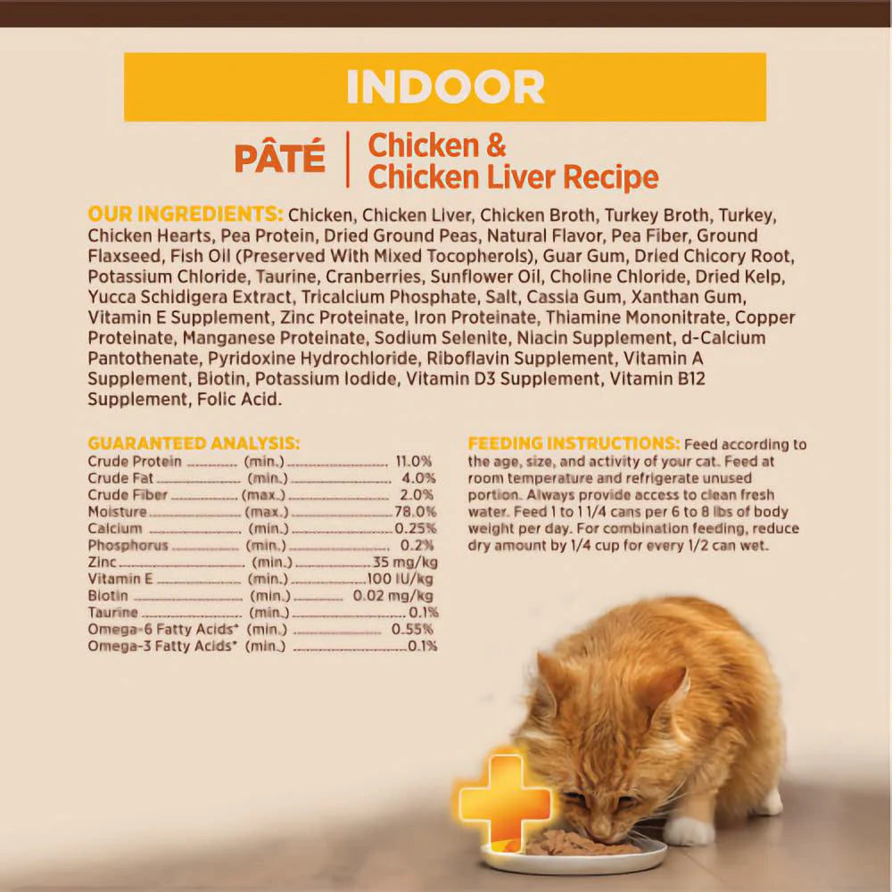 CORE® Classic Pâté Wet Cat Food | Indoor Chicken & Chicken Liver (5.5 oz)