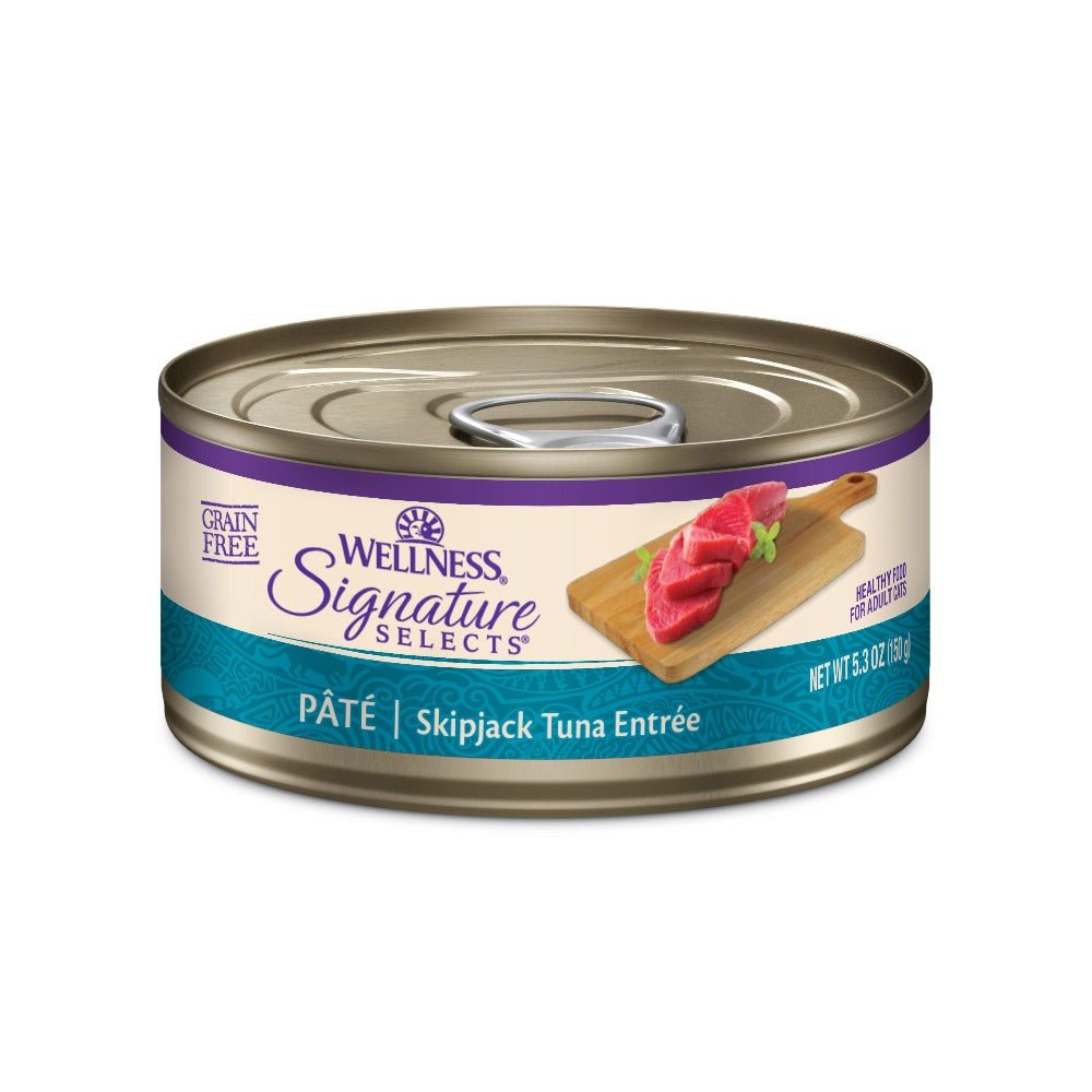 Wellness CORE® Signature Selects® Wet Cat Food | Paté Skipjack Tuna Entrée - CreatureLand