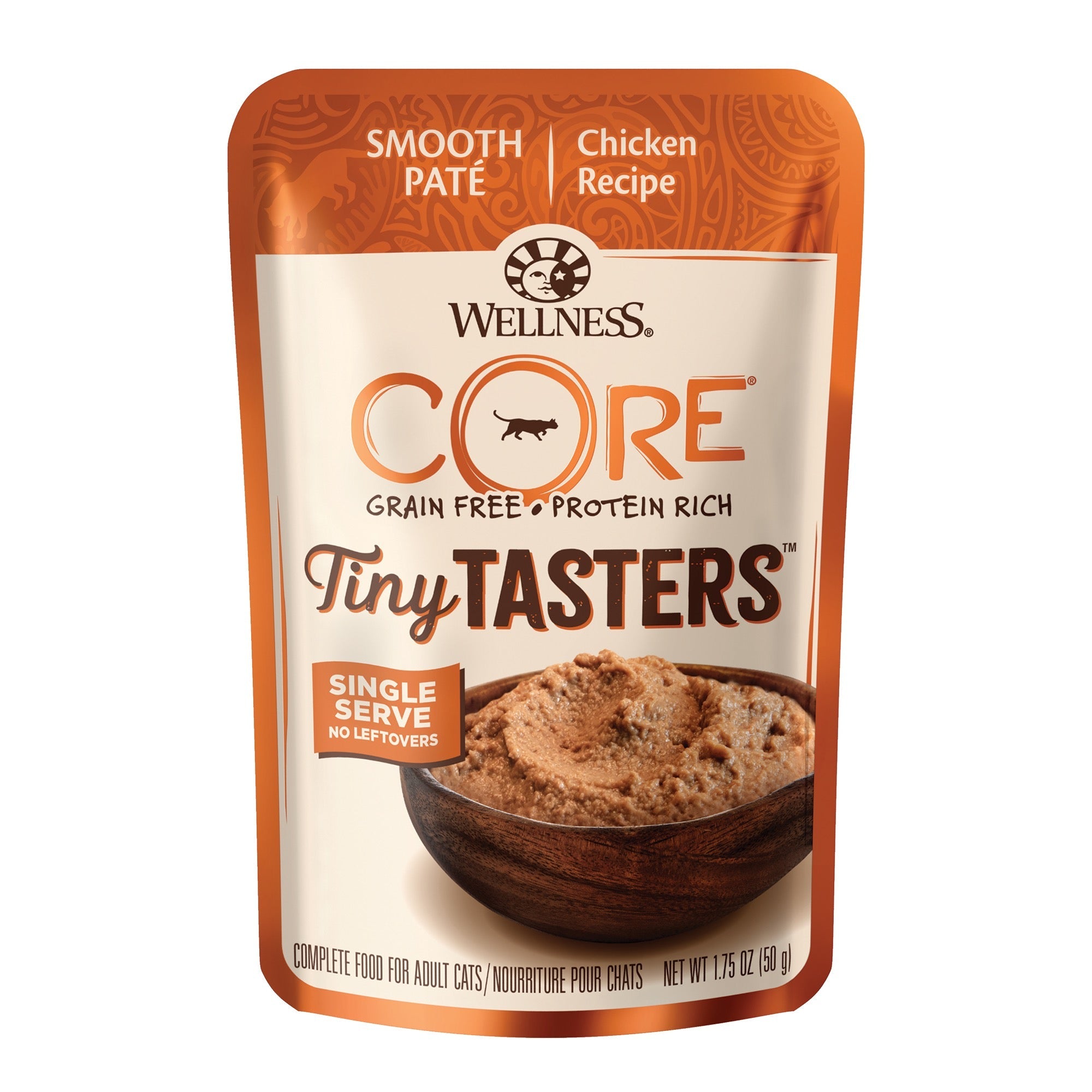 Wellness CORE® Tiny Tasters™ Pate Wet Cat Food | Chicken (1.75 oz) - CreatureLand