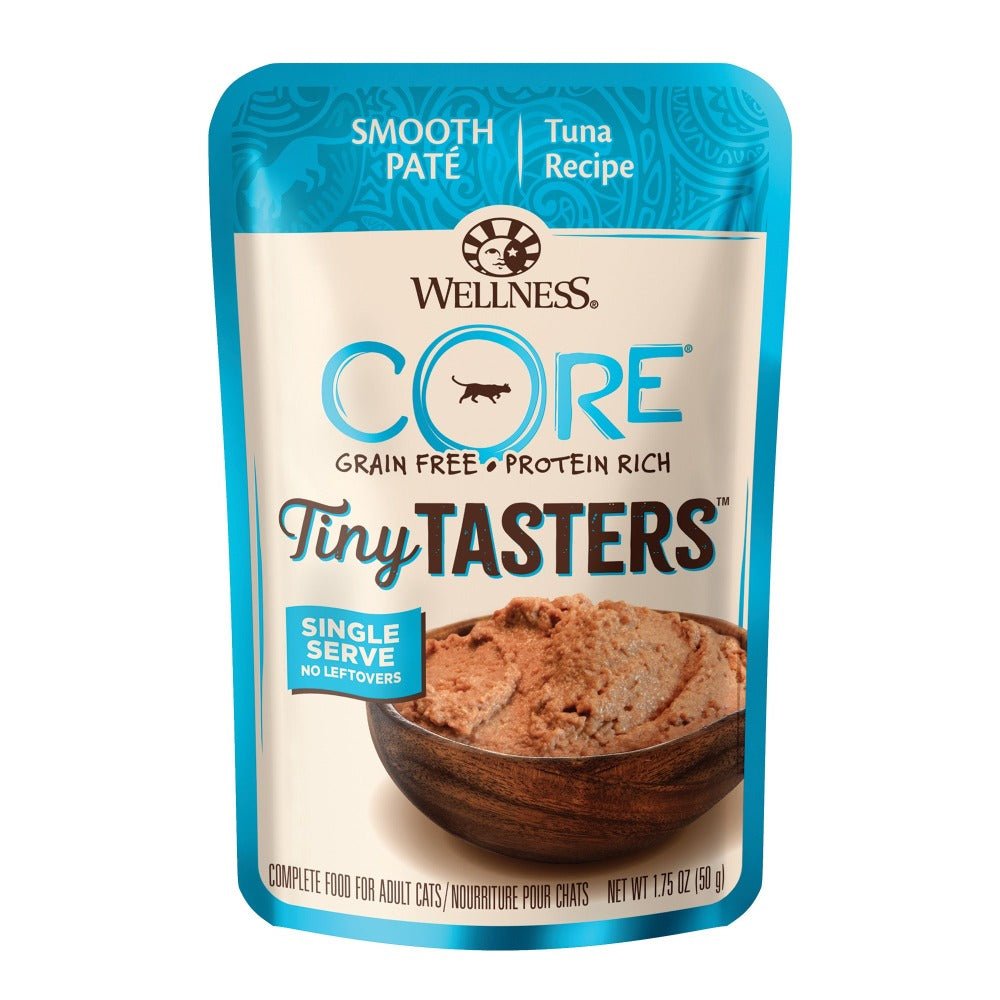 Wellness CORE® Tiny Tasters™ Pate Wet Cat Food | Tuna (1.75 oz) - CreatureLand