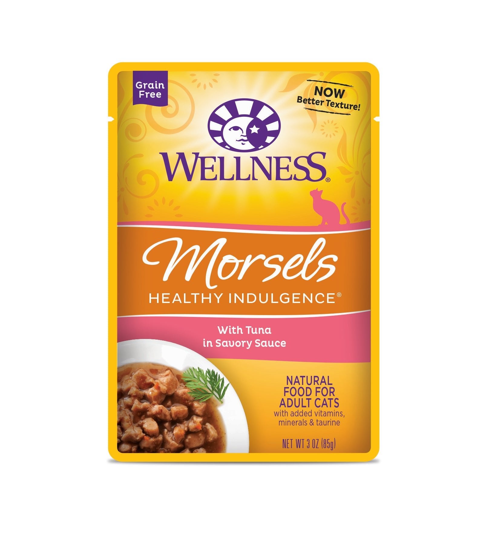 Wellness Healthy Indulgence® Morsels Wet Cat Food | Tuna (3 oz) - CreatureLand