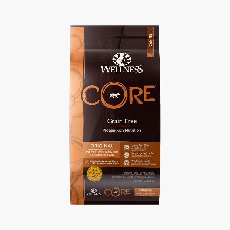 Wellness Wellness CORE Grain - Free Original Formula Dry Dog Food - CreatureLand