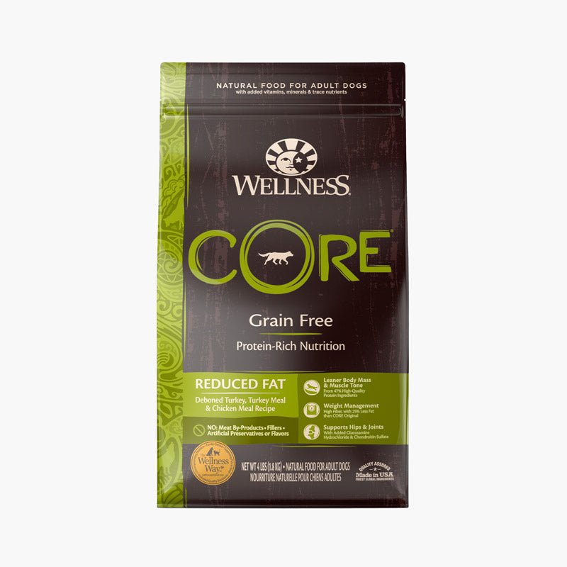 Wellness Wellness CORE Grain - Free Reduced Fat Formula Dry Dog Food - CreatureLand