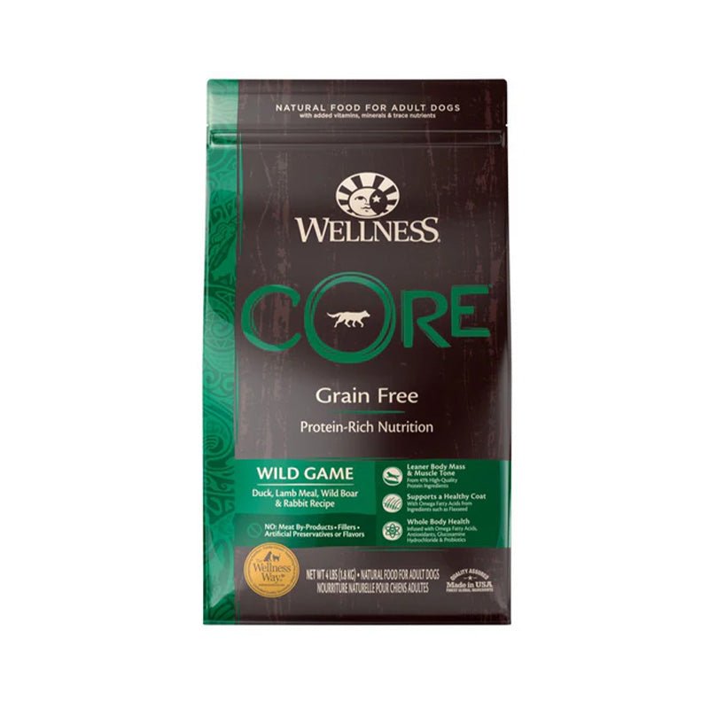 Wellness Wellness Core Grain - Free Wild Game Formula Dry Dog Food - CreatureLand