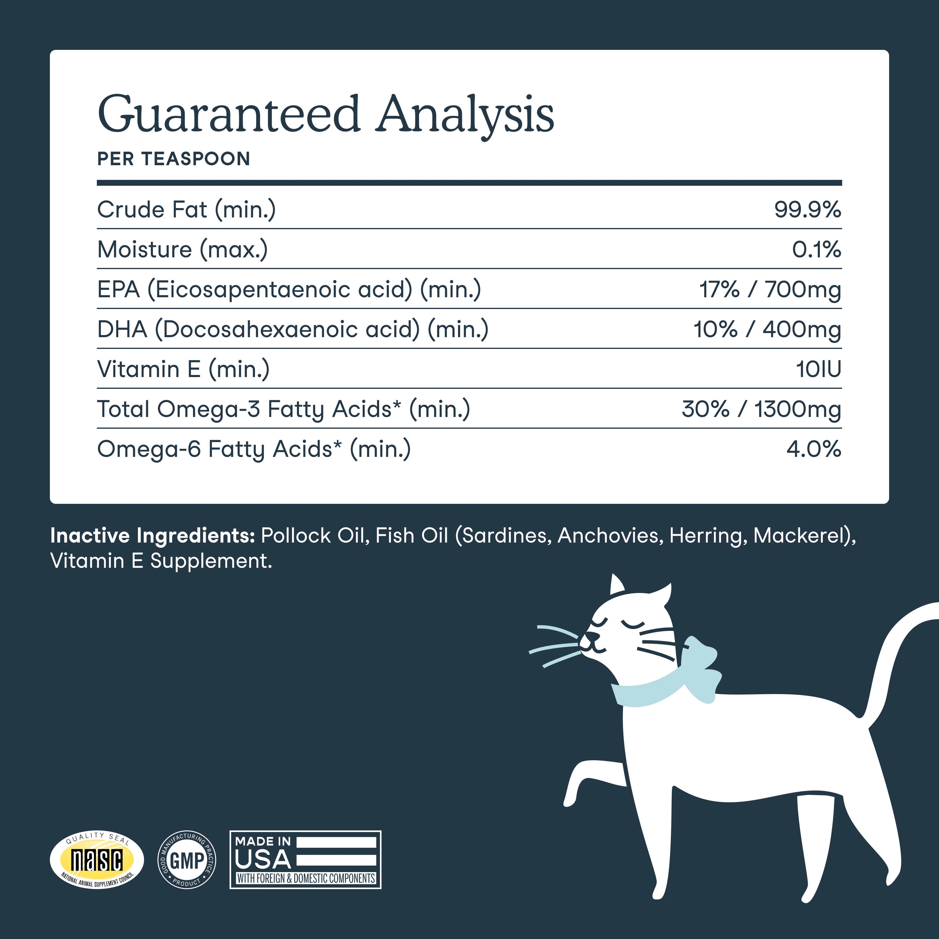 Fish Oil For Dogs and Cats (2 Sizes)