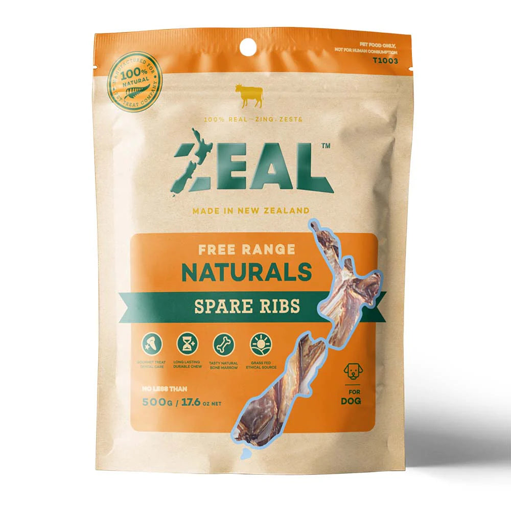 Zeal Dried Spare Ribs Dog Treats
