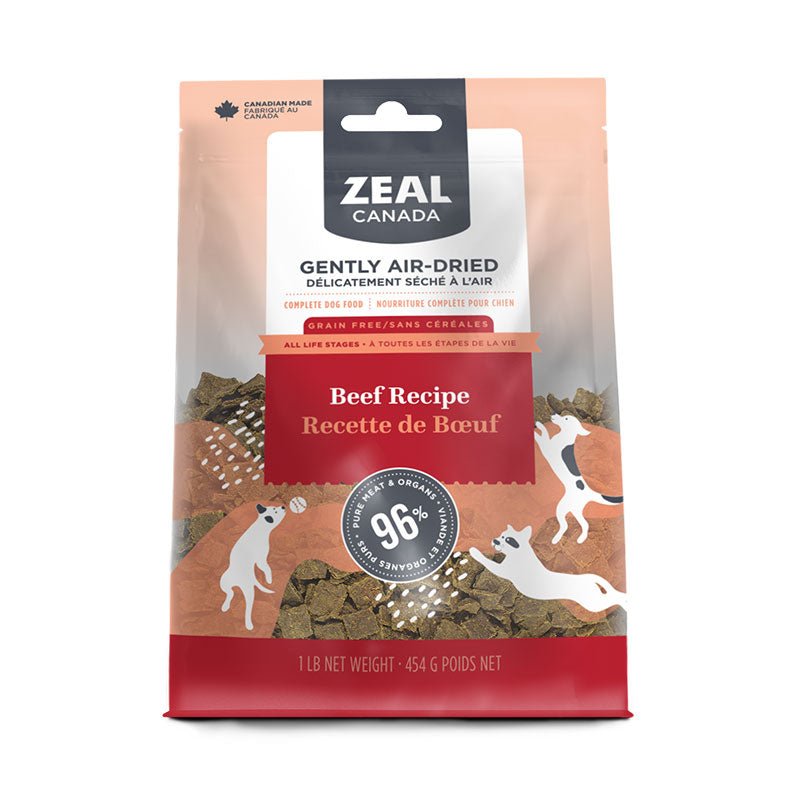 Zeal® Zeal Canada Gently Air - Dried Beef Recipe Dry Dog Food (454g) - CreatureLand