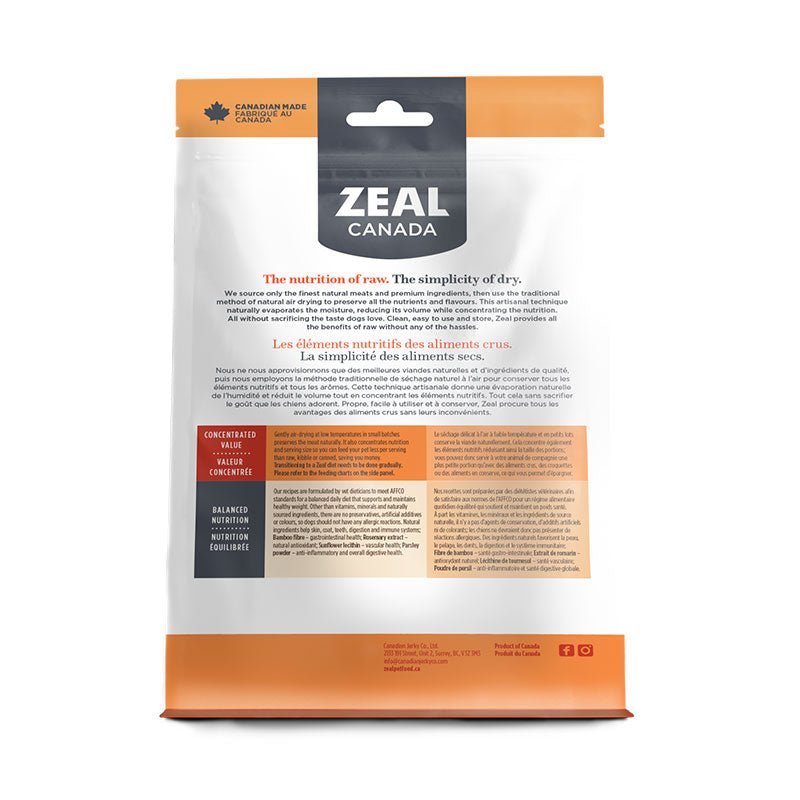 Zeal® Zeal Canada Gently Air - Dried Pork Recipe Dry Dog Food (454g) - CreatureLand