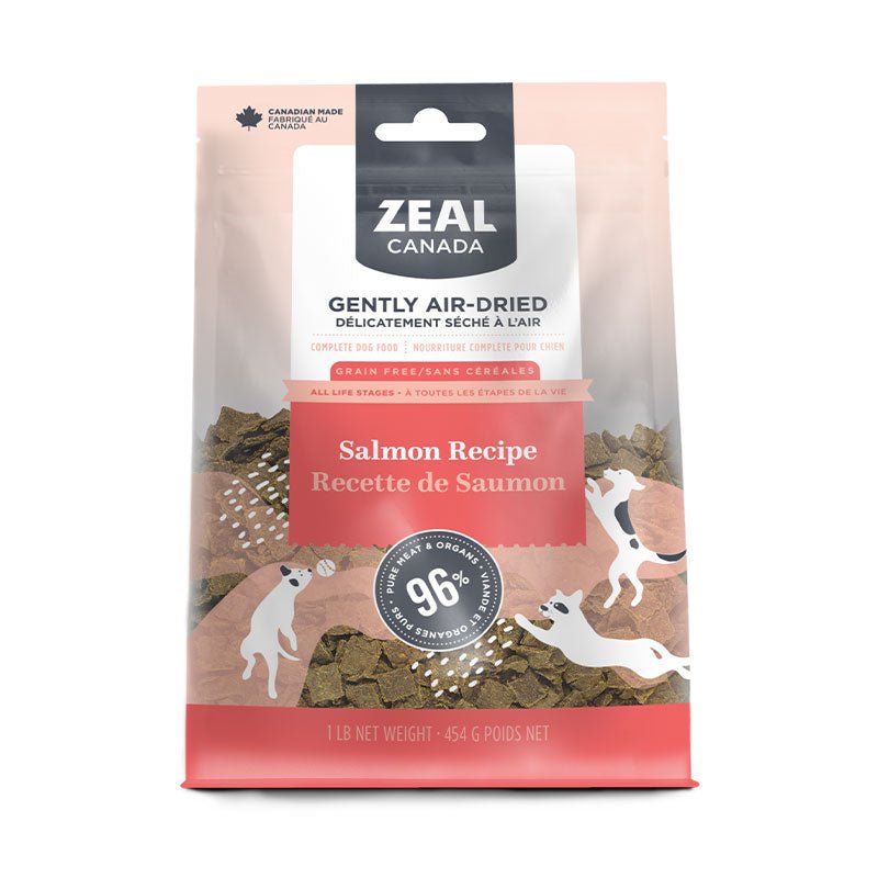 Zeal® Zeal Canada Gently Air - Dried Salmon Recipe Dry Dog Food (454g) - CreatureLand