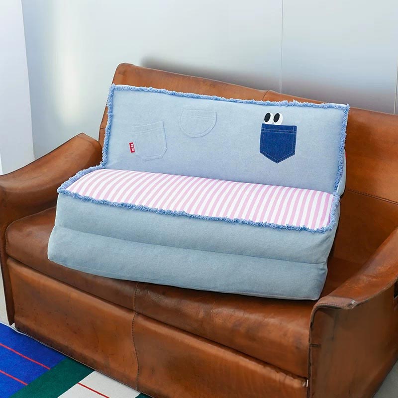 Zeze Denim Sofa Bed - CreatureLand