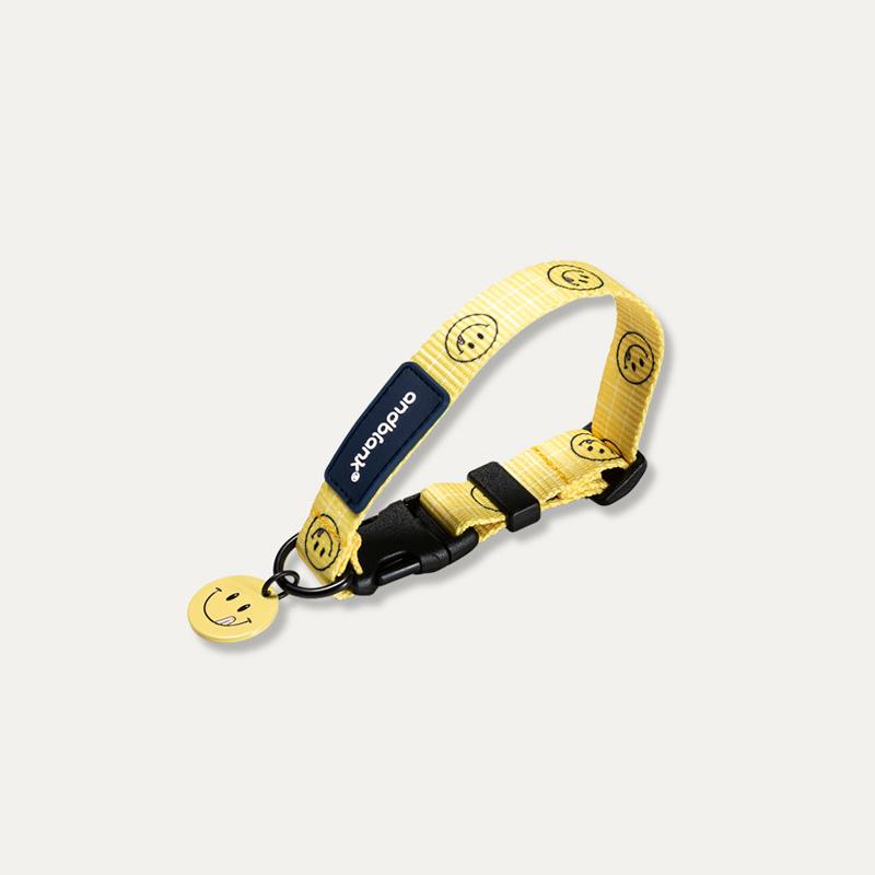 andblank [andblank x Cafe Knotted] Smile Collar - Yellow - CreatureLand