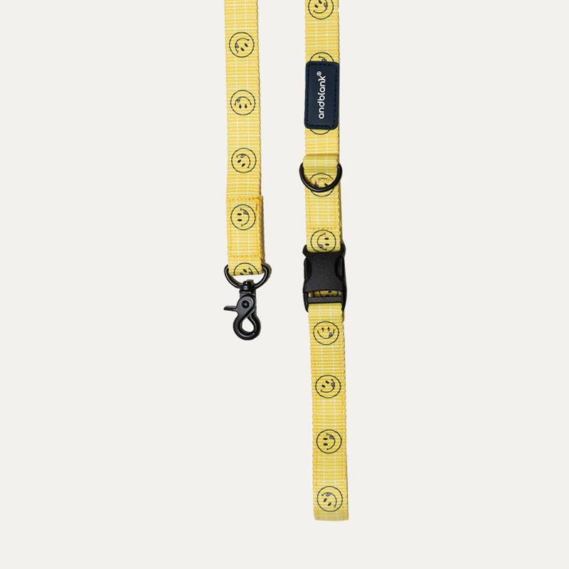 andblank [andblank x Cafe Knotted] Smile Leash - Yellow - CreatureLand