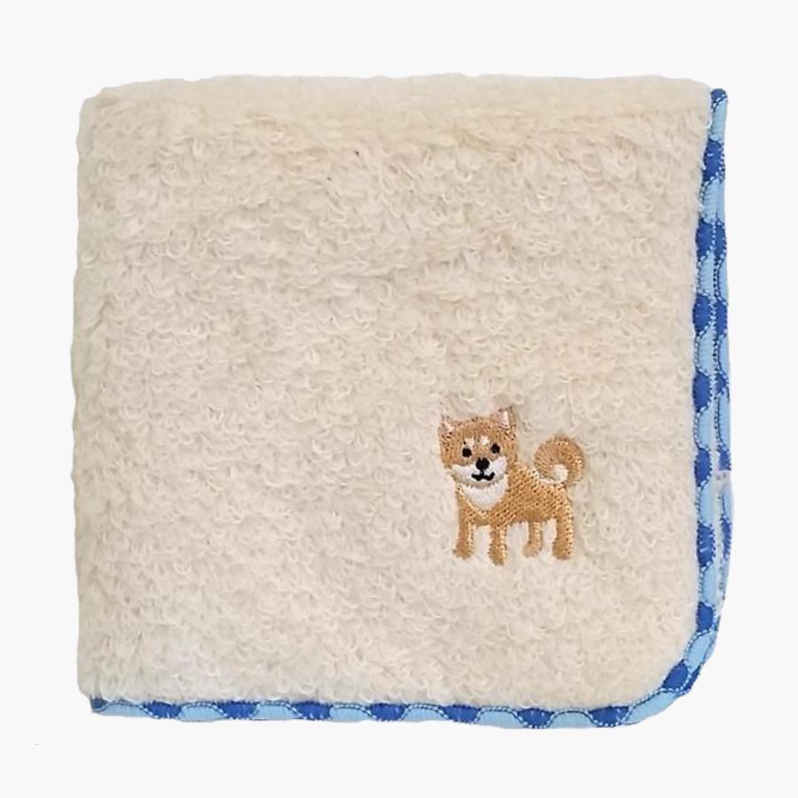 Bestever Embroidered Towel Handkerchief - Shiba-Inu - CreatureLand