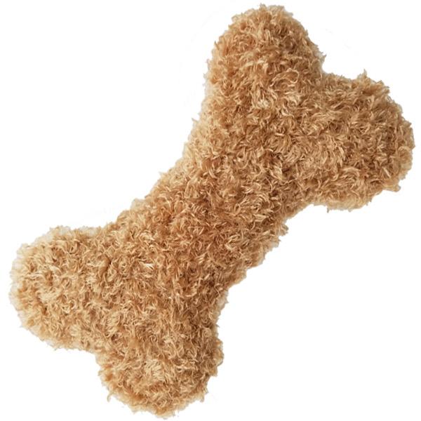 Bestever Fuzzy Dog Bone Toy - CreatureLand