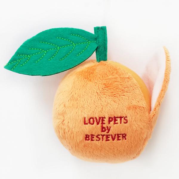 Bestever Mandarin Orange Dog Toy - CreatureLand