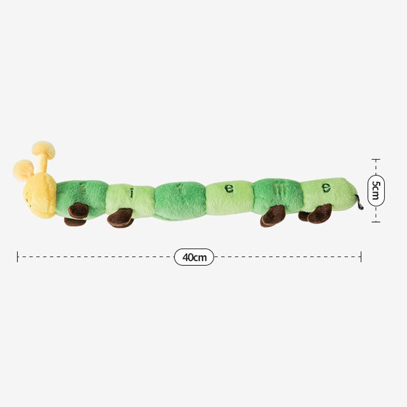 Bite Me Caterpillar Dog Tug Toy - CreatureLand