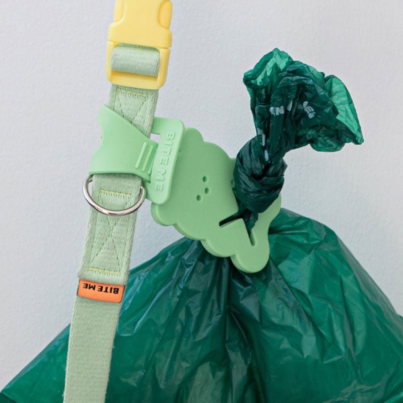 new dog doggy waste bag holder dispenser bone patch carabiner clip 2 rolls  bags | Bag holder, Bags, Doggy